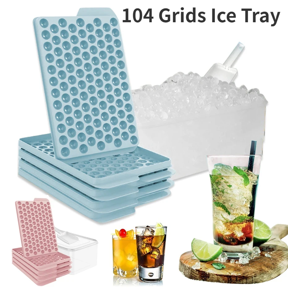 

Maker Mini Kitchen For Ice Molds Holes Cube Ice Silicone Ball Round Reusable Ice Tray Lid Gadget Cube Free 104 With Whiskey