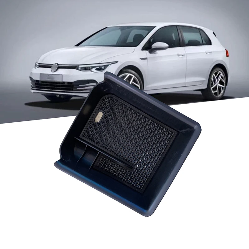 

For VW Golf 8 MK8 2019 2020 2021 2022 Central Control Armrest Storage Box Tray Organizer Holder Interior Accessories