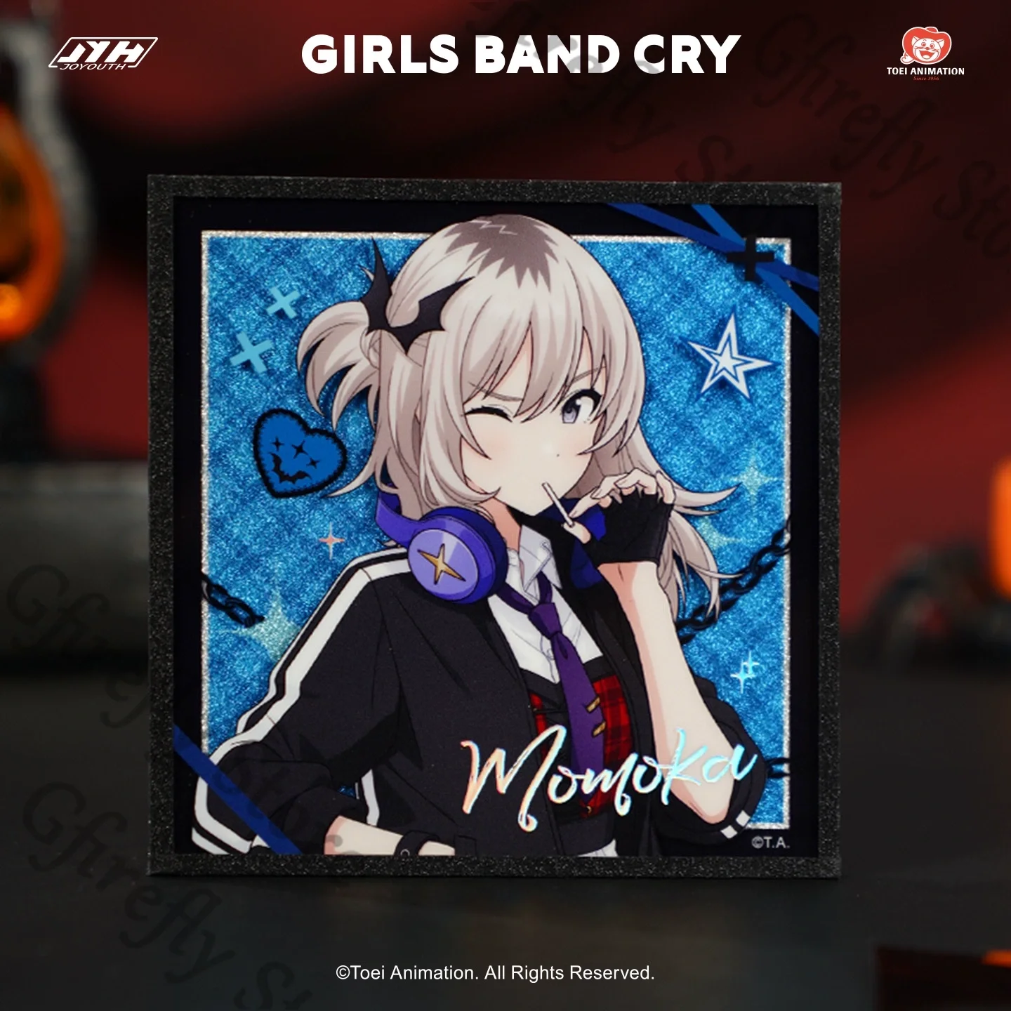 Фото GIRLS BAND CRY Косплей Цветная бумага Натуральная периферия Украшение подарков Аниме Shikishi MOMOKA KAWARAGI SUBARU AWA Rupa №2