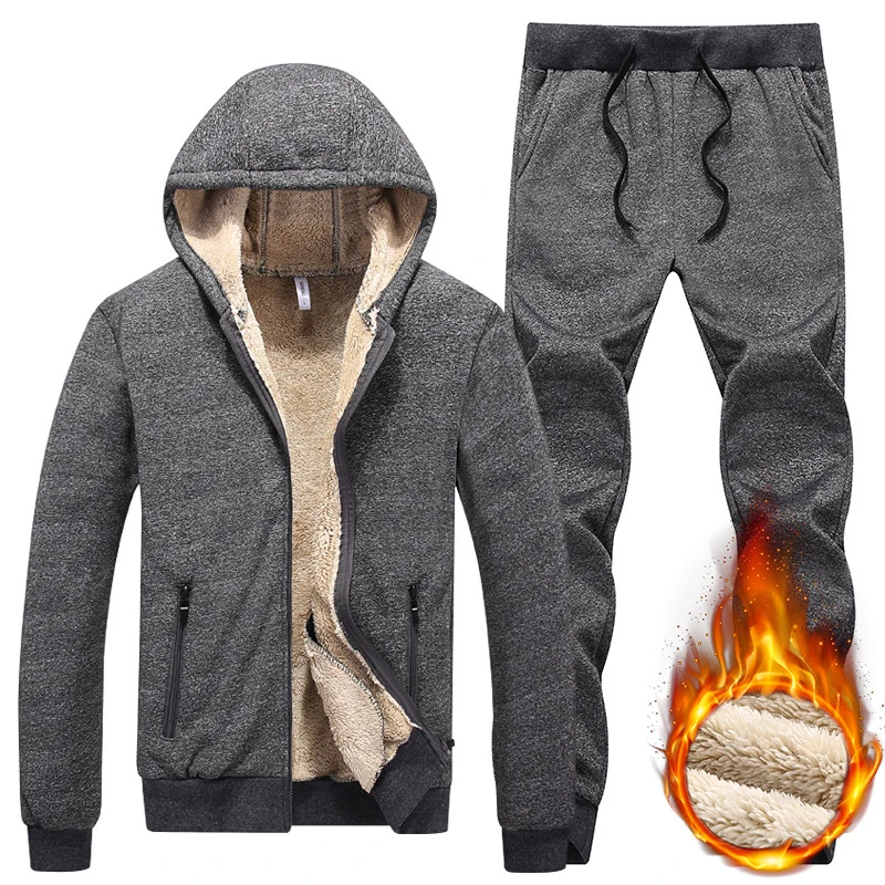 Мужской спортивный костюм из куртки с капюшоном и спортивных брюк - купить по