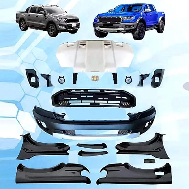 Горячие продажи комплектов деталей кузова для FORD RANGER T7 T8 UPGRADE TO RAPTOR