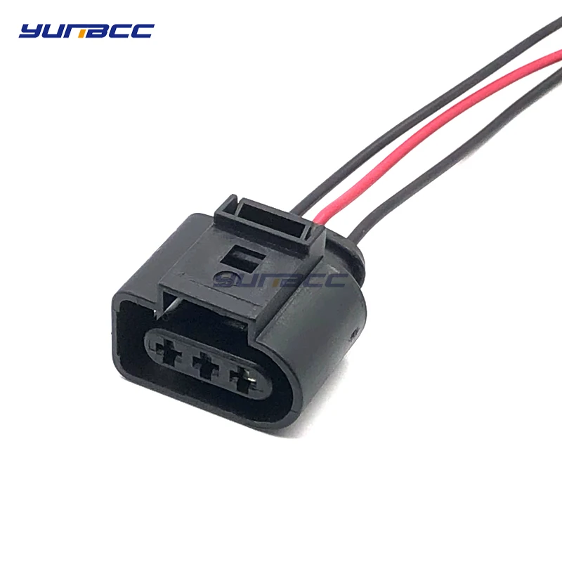 

1 Set 3 Pin 1J0973723 VW 3.5mm Auto Waterproof Wire Harness Sensor Plug Connector 1J0 973 723 With 15CM Cable
