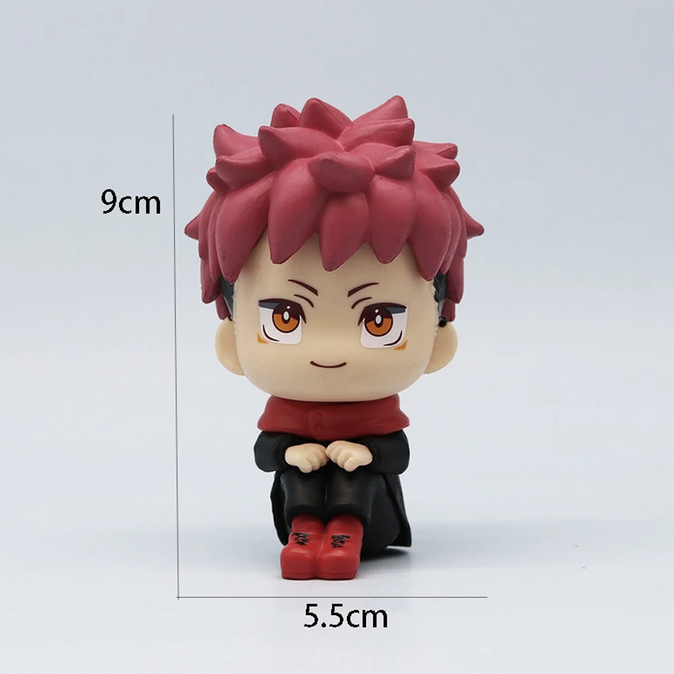 9 см аниме juютсу Kaisen фигурка Itadori Yuji Gojo Satori Fushiguro Megumi Kugisaki Kawaii игрушка модель в