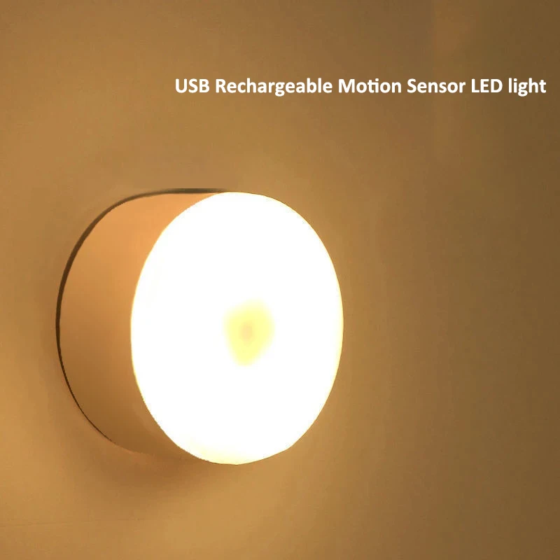 

Магнисветильник светодиодный светильник с датчиком движения и зарядкой от USB