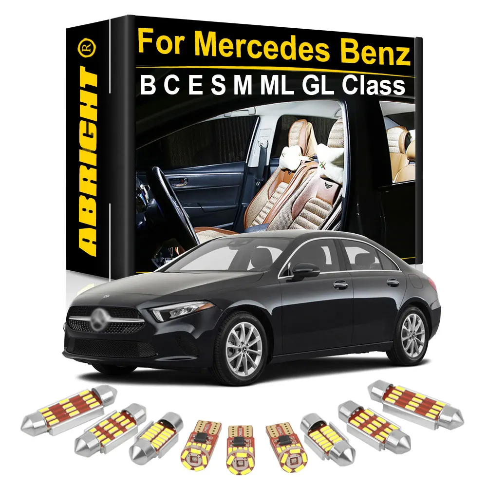 

Canbus LED Interior Light For Mercedes Benz B C E S M CL Class W203 W204 W210 W211 W212 W220 W221 W163 W164 W208 W209 Trunk Bulb