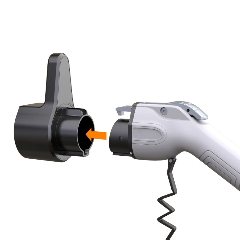 

EV Charger Holder Holster Dock For Electric Vehicle Type1 J1772 Connector Charging Cable Extra Protection Hook J60F