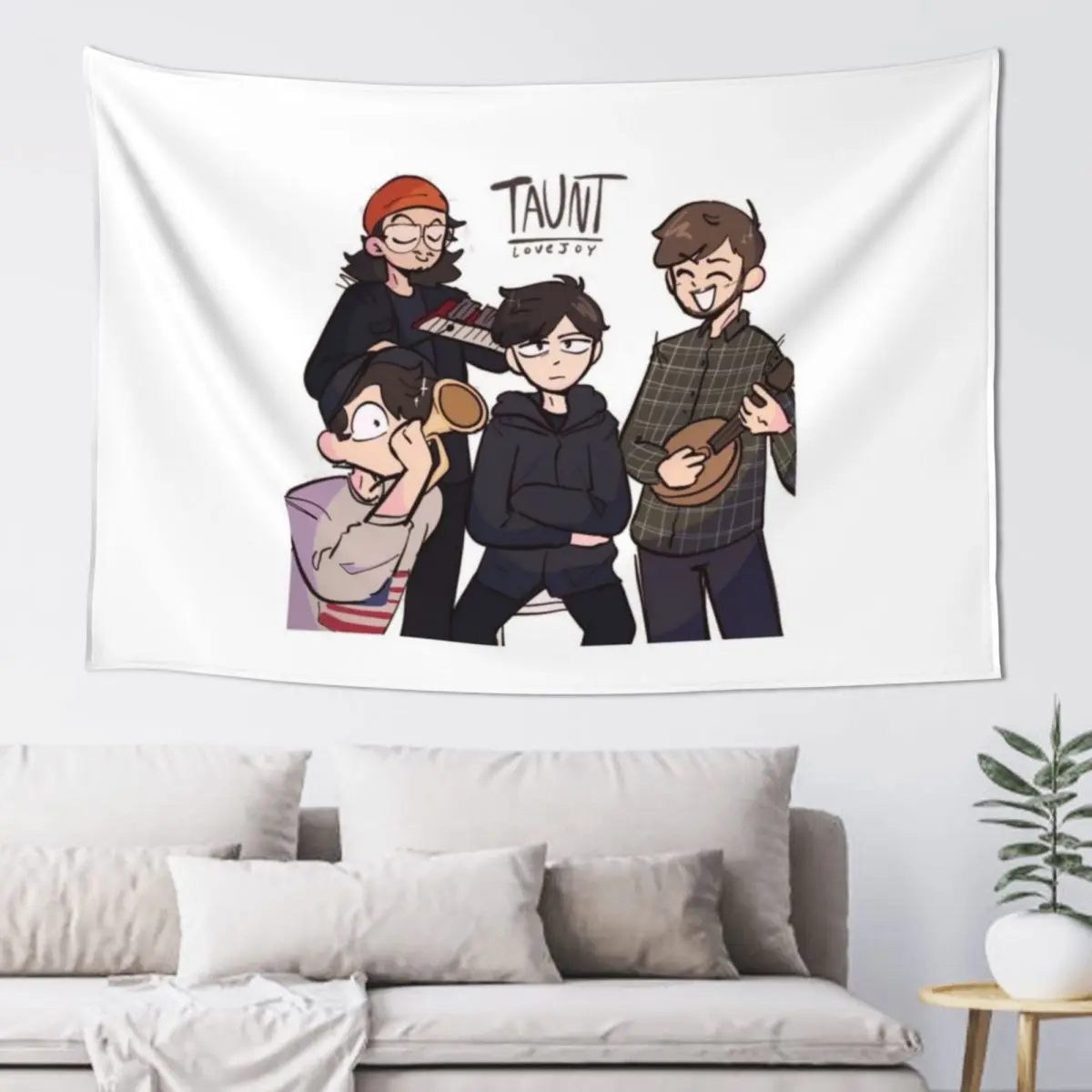 Гобелен Taunt Lovejoy настенный декор художественная роспись вещи для украшения