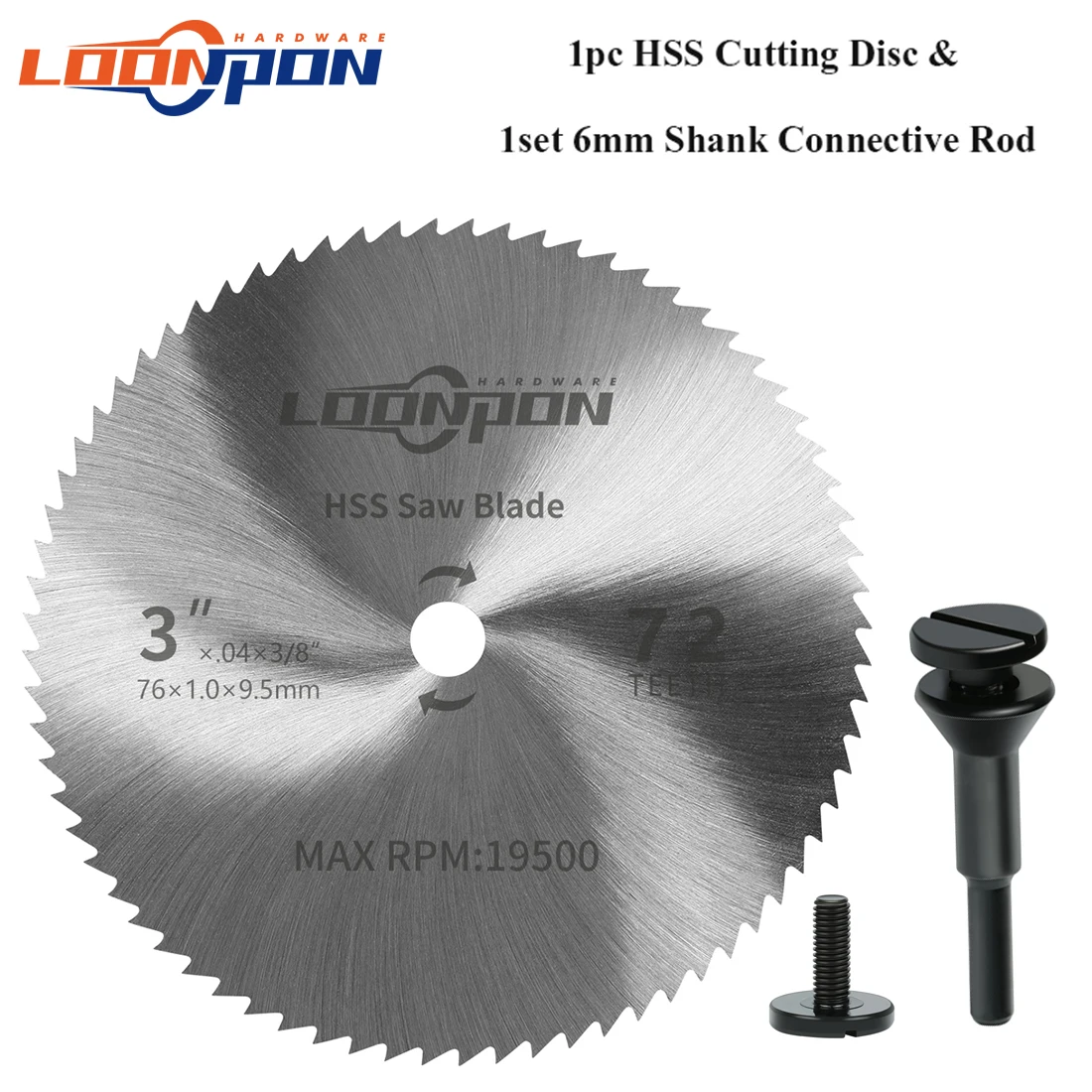 

Монтажная оправка Loonpon для дисков 3 дюйма