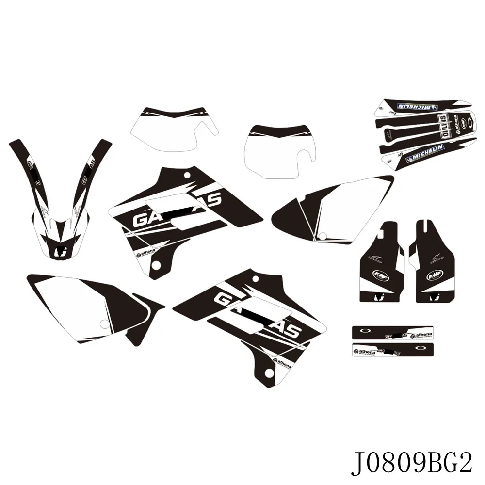 

Full Graphics Decals Stickers Motorcycle Background For GasGas EC 125 250 300 450 2003 2004 2005 2006