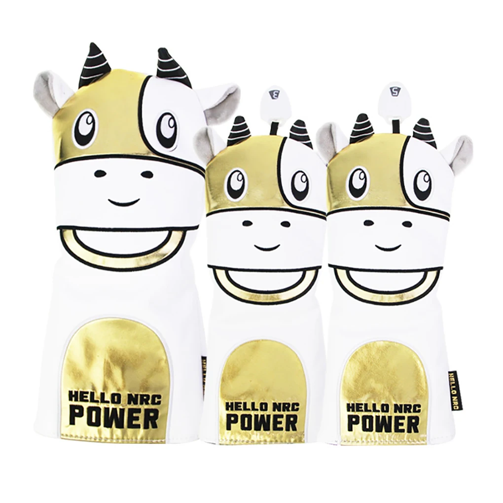 

Golf Head Covers Simple Style Clubs Heads Cover for Protecting Wooden Pole