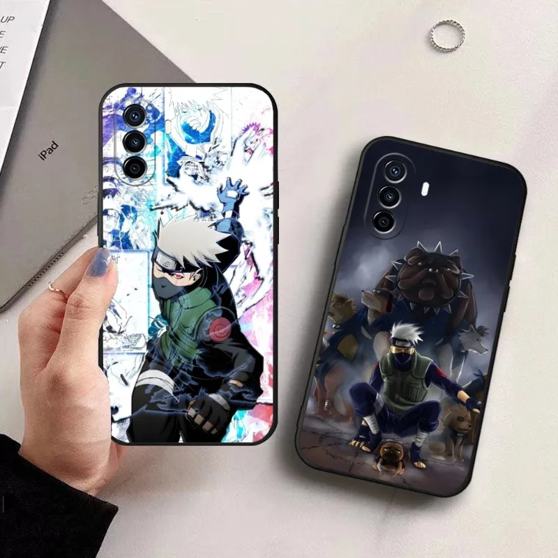 Чехол для телефона Hatake Kakashi для Huawei P50 P30 P40 Mate 50 40 30 NOVA 10 9 8 Pro Plus, черный мягкий чехол