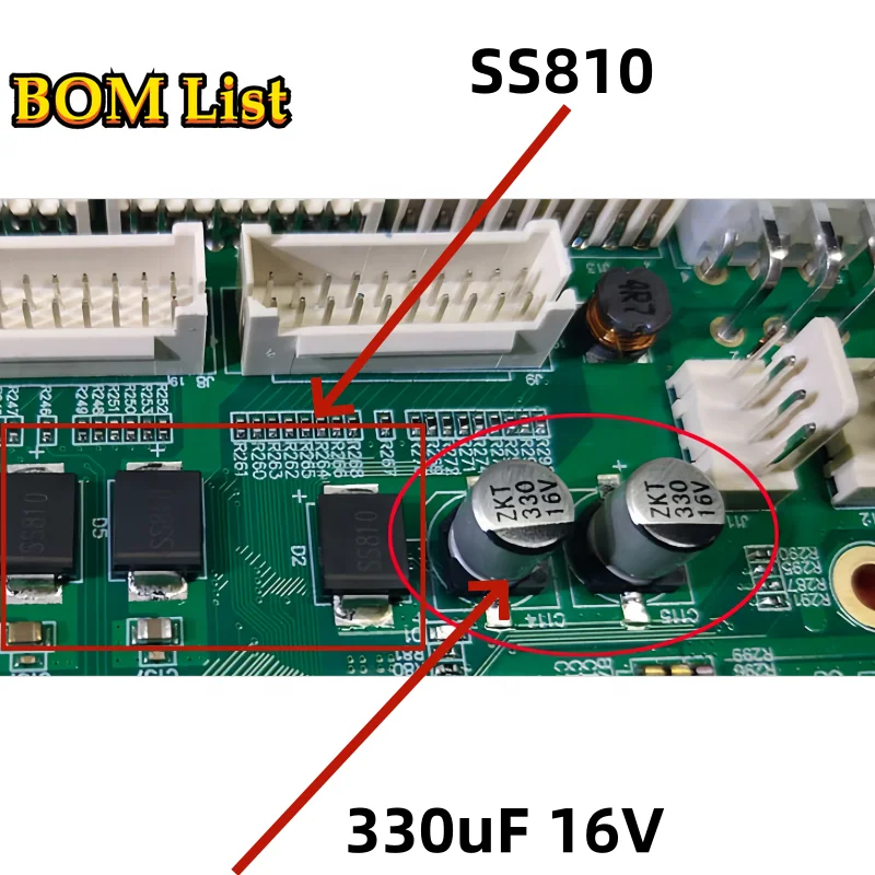 Новинка 330uF 16V маркировка 330 Алюминиевый электролитический конденсатор SMD