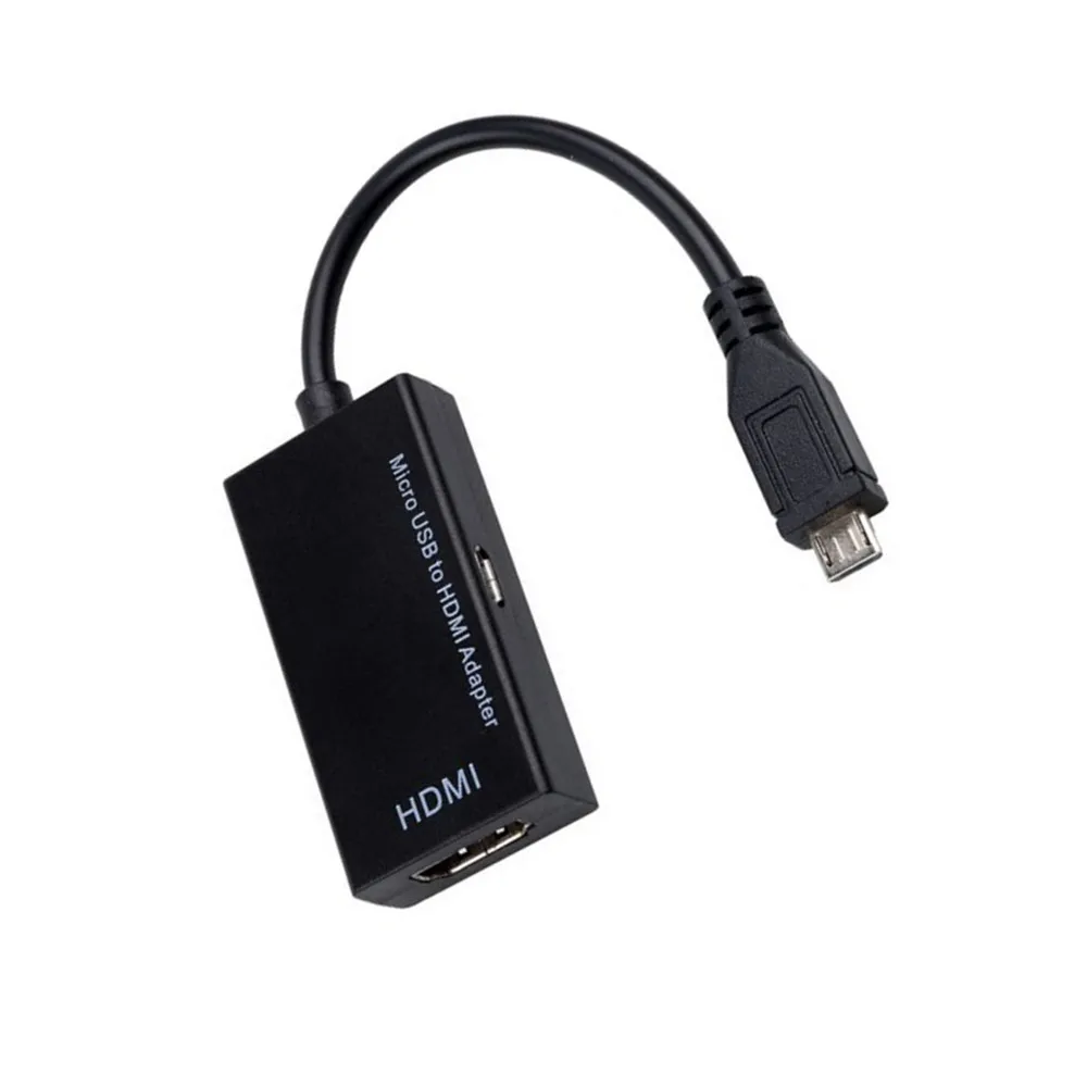 Кабель-переходник типа C и Micro USB папа к HDMI мама для мобильного телефона