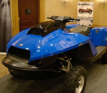 Мотовездехода амфибии Quadski