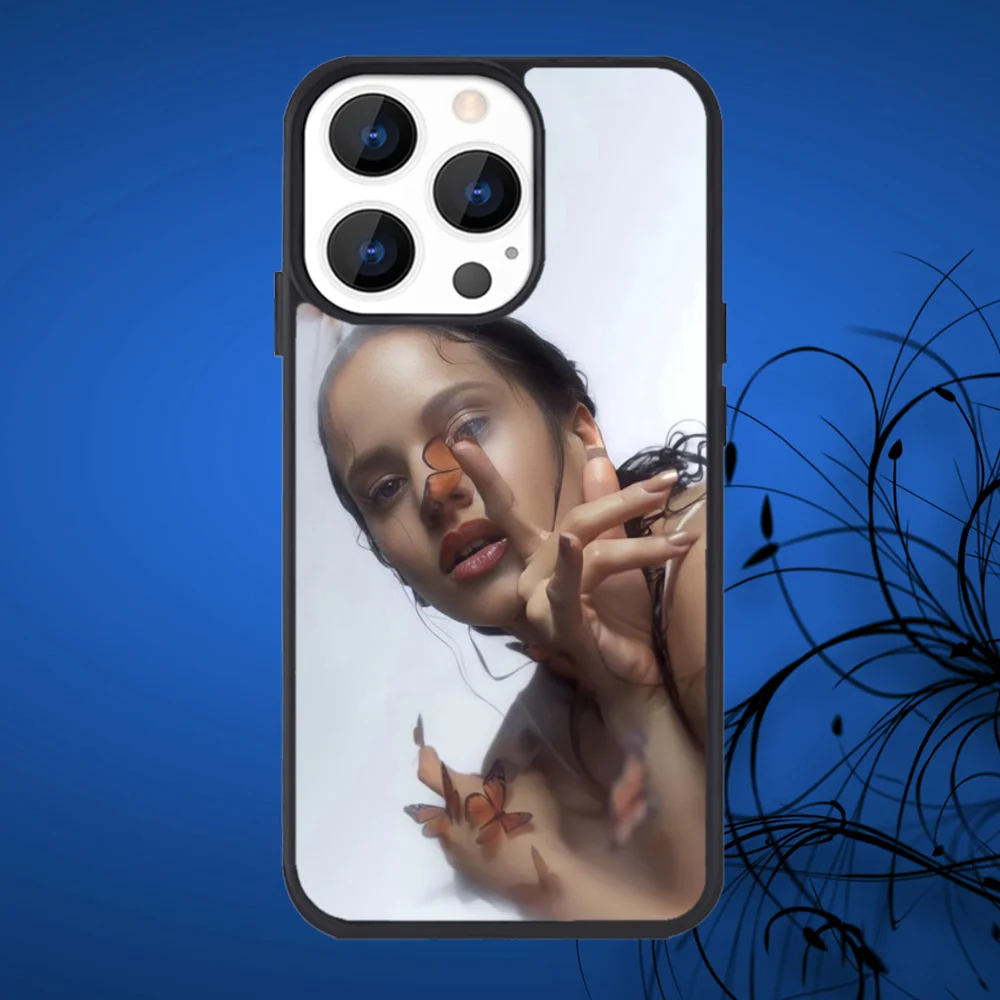 Чехол для телефона Spanish Singer R-Rosalia iPhone 15 14 13 12 11 Plus Pro Max Mini Magsafe с магнитной