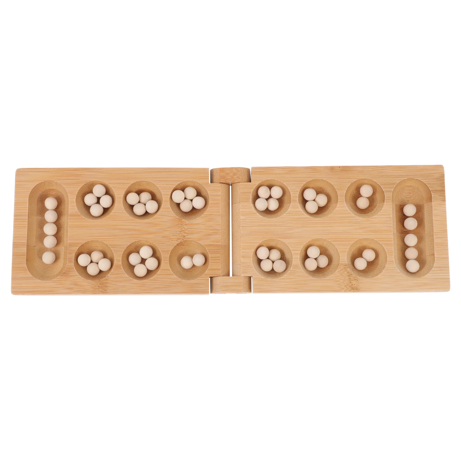 Mancala Creative Chess Board Game Educational Set Logic Training Wood Intelligence Plaything Child