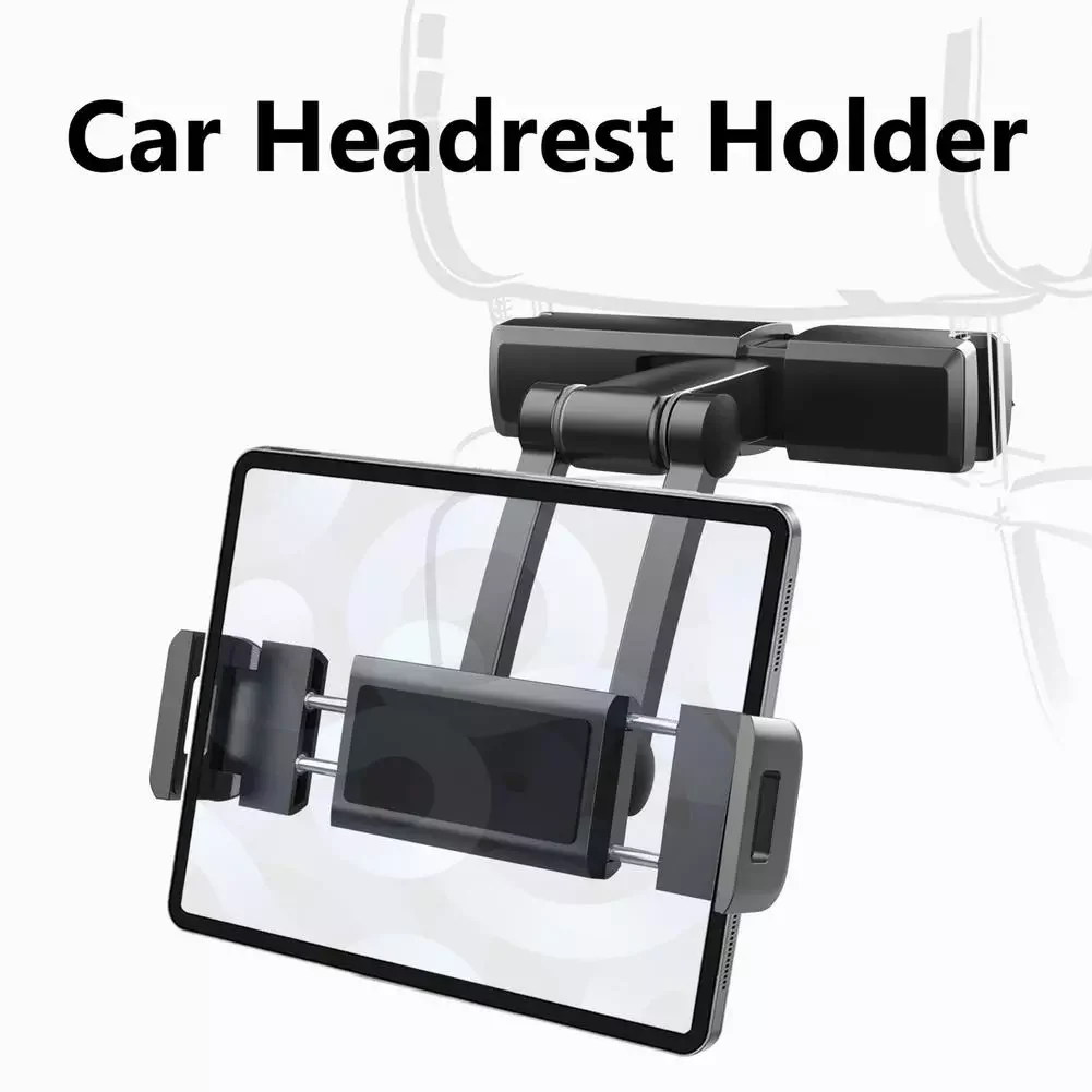 

NEW2023 For iPad Car Pillow Tablet Stand Back Seat Headrest Mount Bracket Flexible 360 Degree Rotating 4.7-12.3 Inch