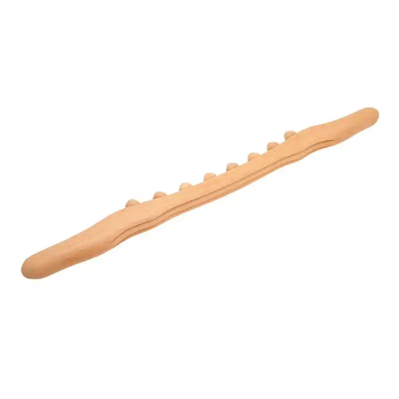 

Wooden Scraping Stick Massage Roller Stick Dredge Meridians for Home