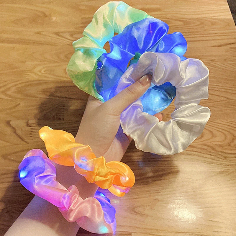 Ful Scrunchies For Women Girls Headwear Hair Rope Hair Accessories 10pcs