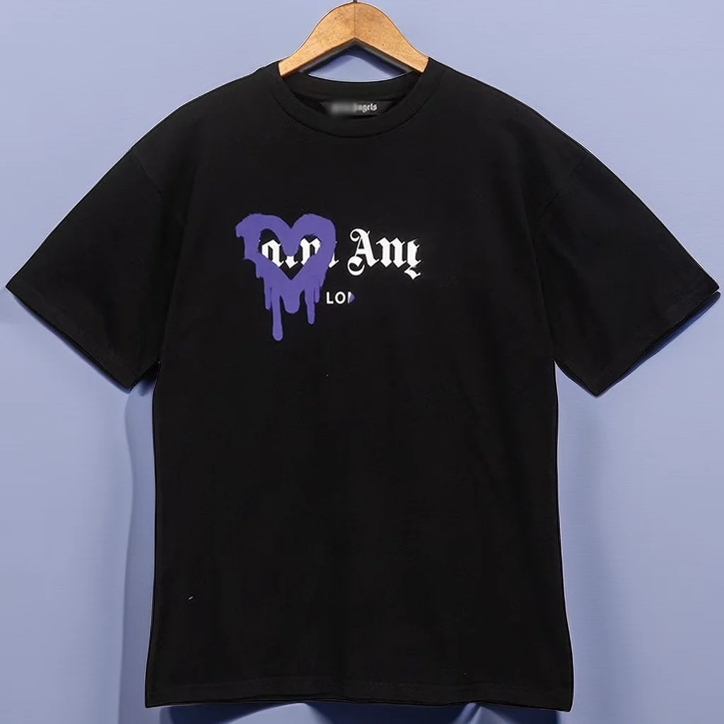 

Summer T Shirts for Men 3D Spray Tee Top Short Sleeve Both and Women and Versatile Loose Fit High Quality O-Neck Cotton T Shirts