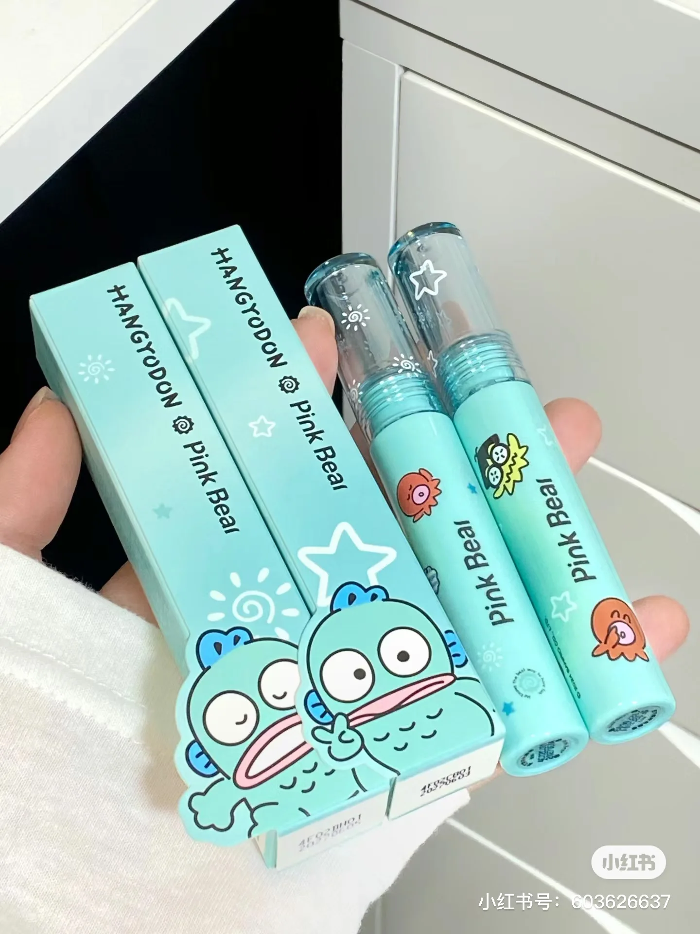 Розовый медведь губы твердые глазурь для губ блеск сахар зеркальная эссенция