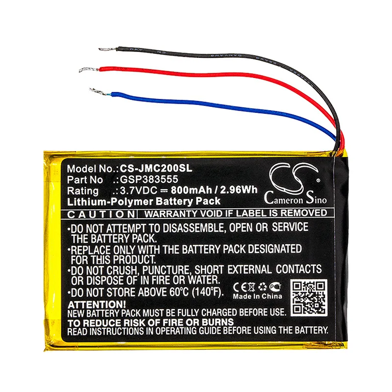 

Applicable JB L CLIP 2 Clip 2 AN CS056US Audio Battery GSP383555