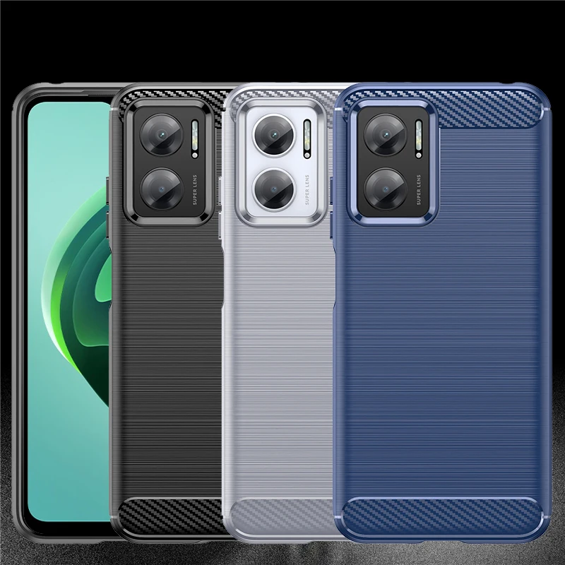 

For Xiaomi Redmi 10 5G Case Xiaomi Redmi 10C 10 5G Cover Shockproof Silicone Soft TPU Phone Black Cover For Xiaomi Redmi 10 5G