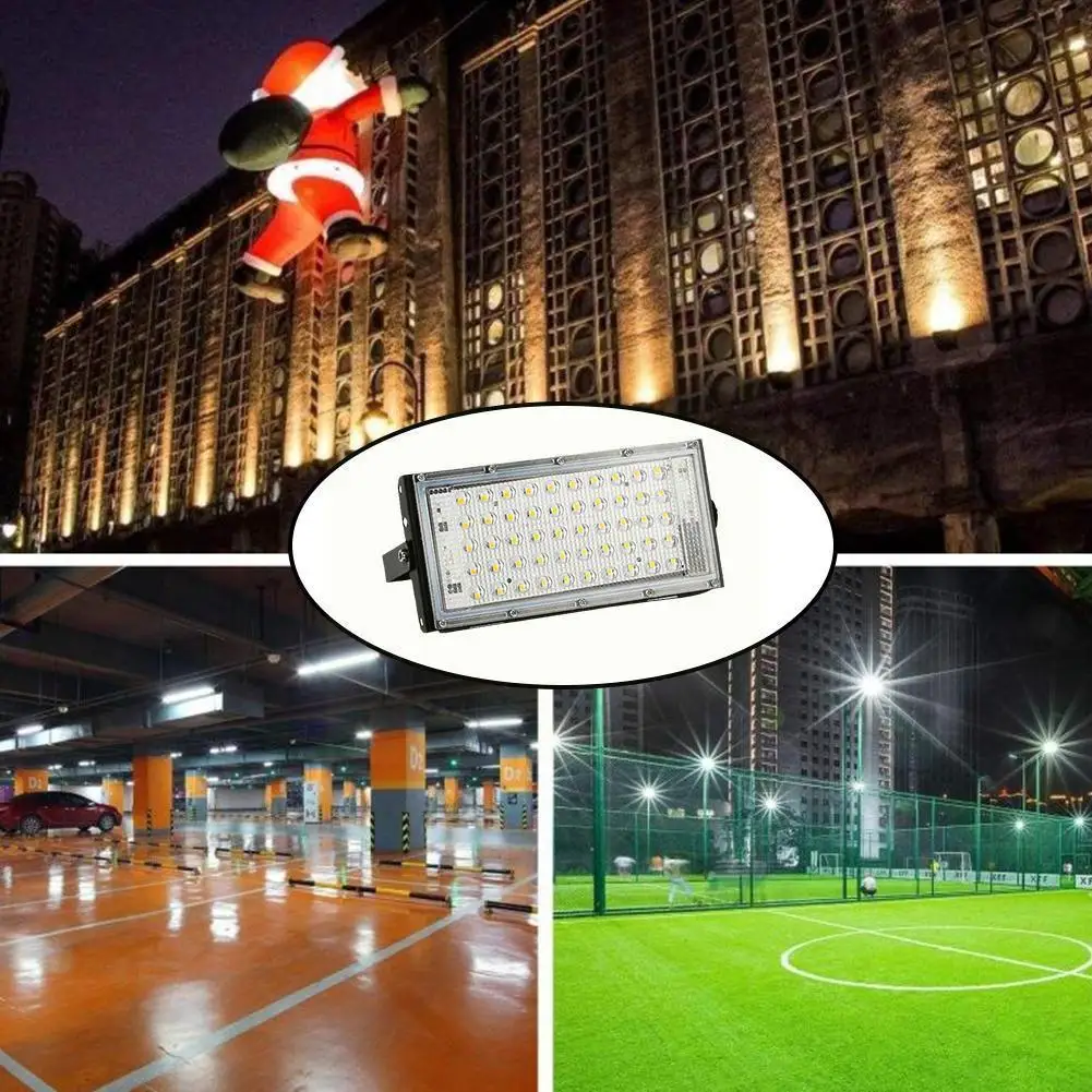 50w Flood Light Led Garden Lights Ac 220v-240v Outdoor Garden Led Wall Street 50w Waterproof Ip65 Floodlamp Lamp Lighting L M9u3