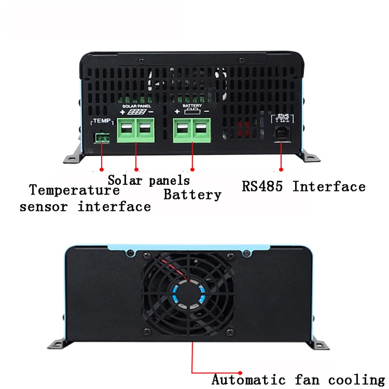 0-120A MAX 230VDC MPPT солнечный контроллер PV-регулятор автоматически подходит 12 В 24 48 60 72 96