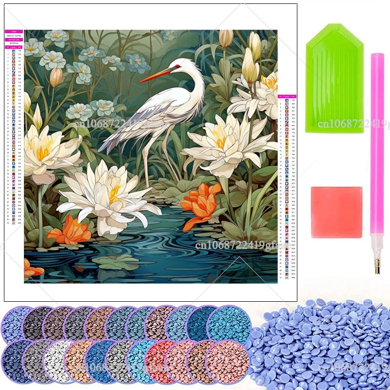 Буря птица 5D DIY алмазная живопись полная дрель стразы драгоценный камень