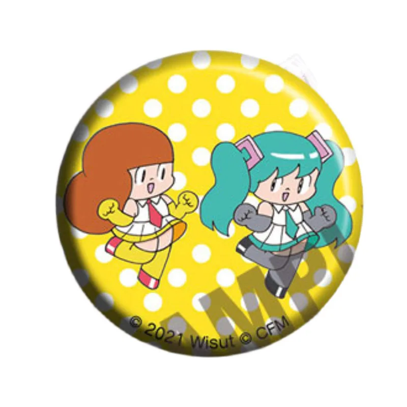 Hatsune Miku Kagamine Len Lan Аниме Фигурка брошь значок аниме Броши рюкзак с одежда