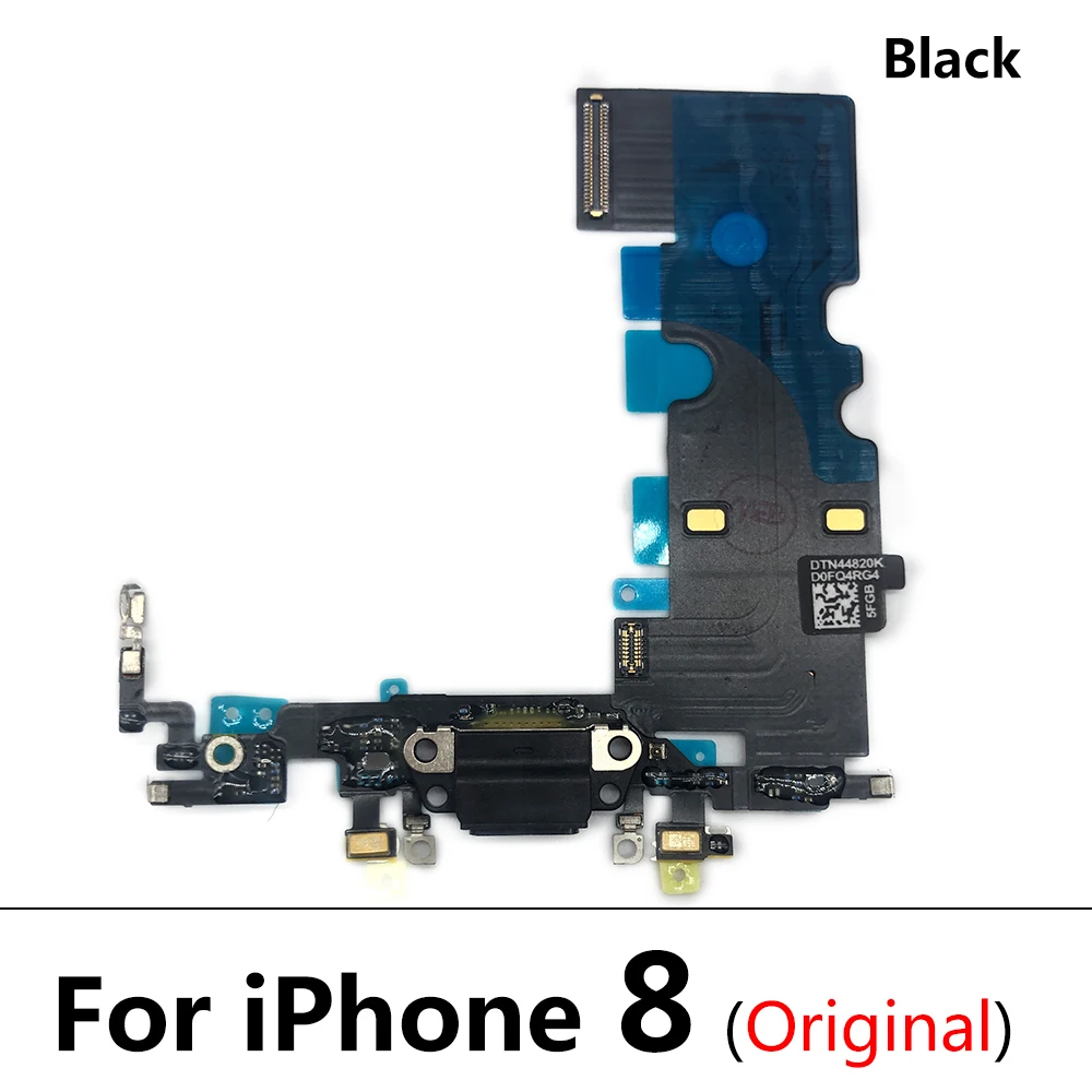 20 PCS Original New USB Charger Charging Dock Port Connector Flex Cable For Iphone 7 8 Plus X XS enlarge
