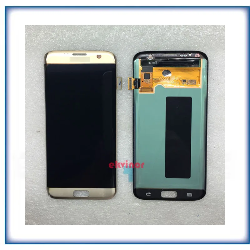

ЖК-дисплей 5,5 "для Samsung Galaxy S7 Edge G935 G935F G935FD, дисплей с сенсорным экраном и дигитайзером в сборе, замена, оригинал