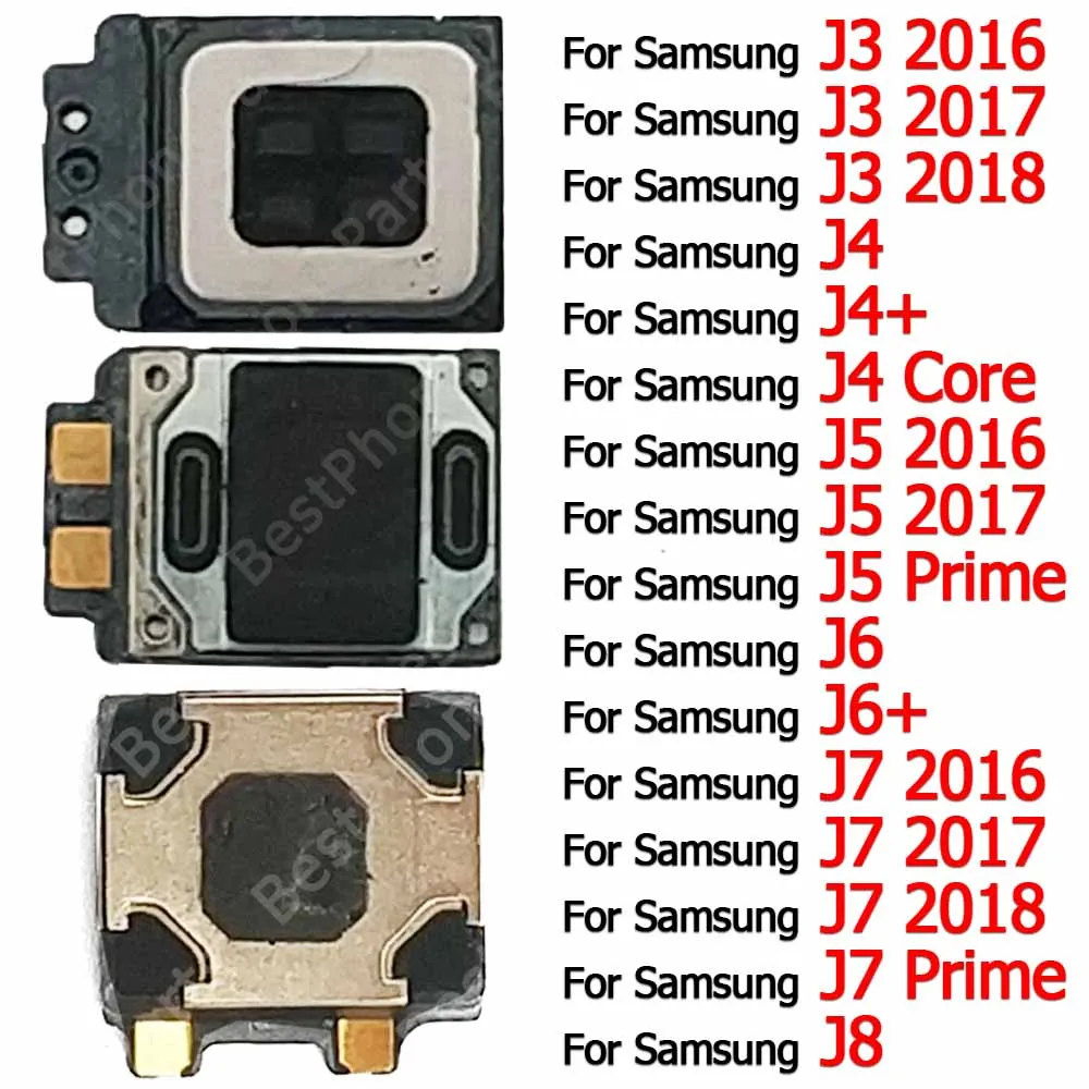 

Front Earphone New Built-in Earpiece For Samsung Galaxy J7 Prime J8 2018 J3 2016 J4 Core J4+ J5 2017 J6 Plus J6+ Top Ear Speaker