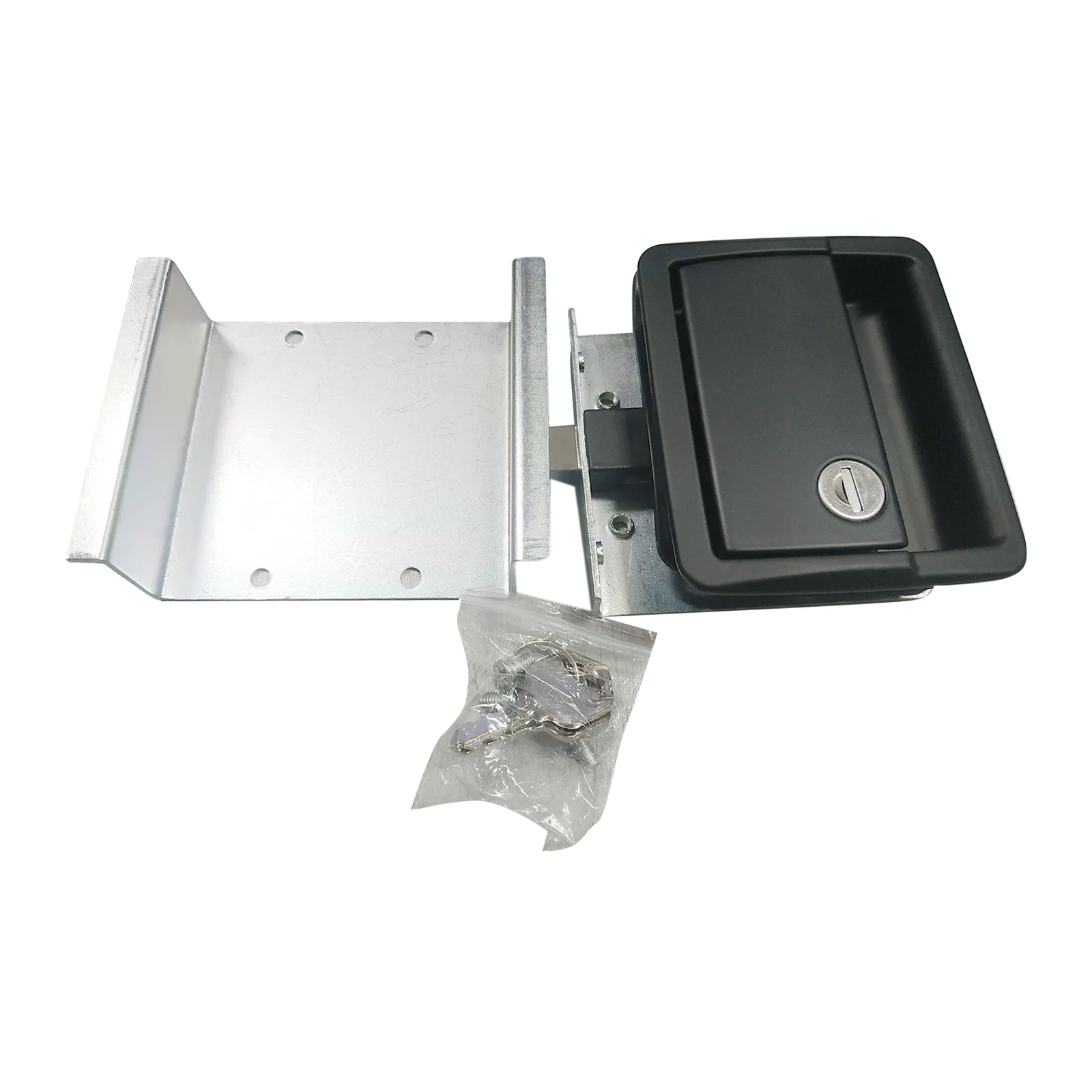 

Folding Handle Lock Flush Mount Tool Box Lock Trailer Truck Paddle Latch