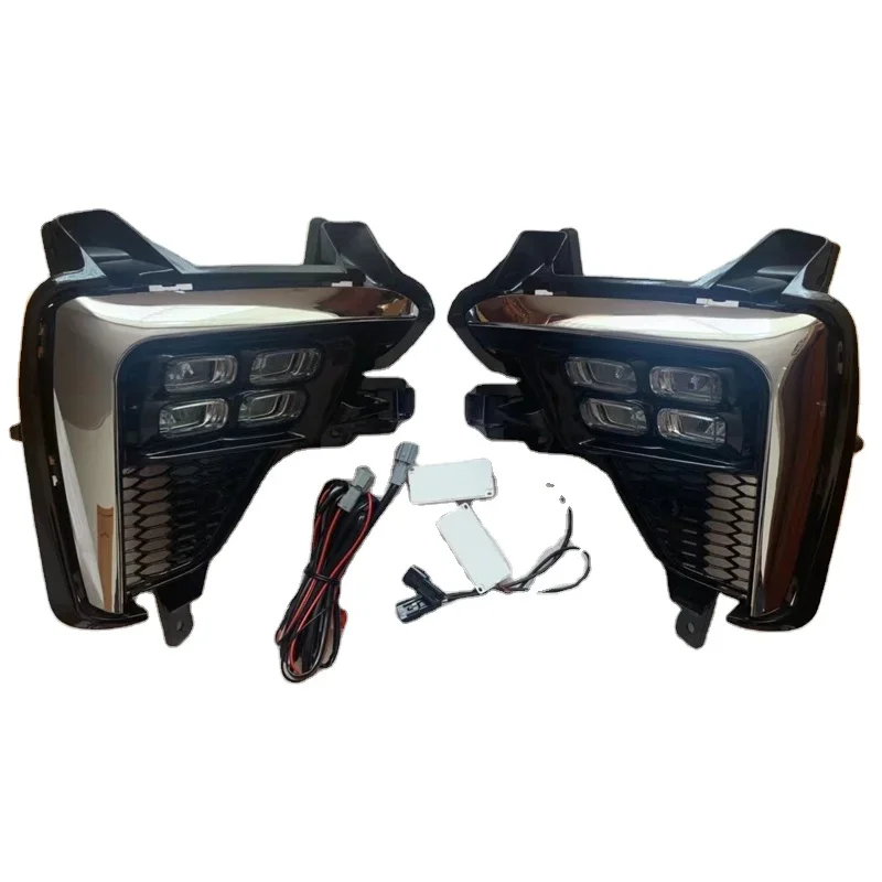 Светодиодные дневные ходовые огни с указателем поворота 12 В автомобильные