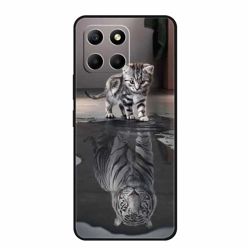 Фото Чехол для Honor X8b HonorX8b X 8 b Coque Противоударный черный силиконовый мягкий чехол для телефона Honor X6b Play 9A X5b Plus №5