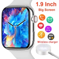 1 9 inch smart watch men women new 2022 nfc smartwatch ecg heart rate monitor sport watches for xiaomi iphone huawei samsung iwo