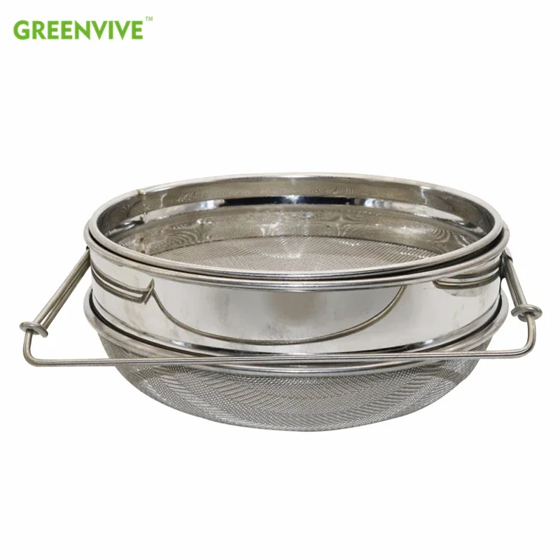 Двойное сито инструменты для пчеловодства сетчатый фильтр примесей садовые