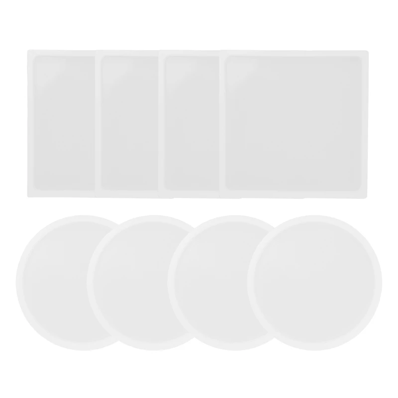 

8 пакетов форм для подставки из смолы, для изготовления подставок, формы для подставок из смолы, художественное оформление из смолы «сделай ...