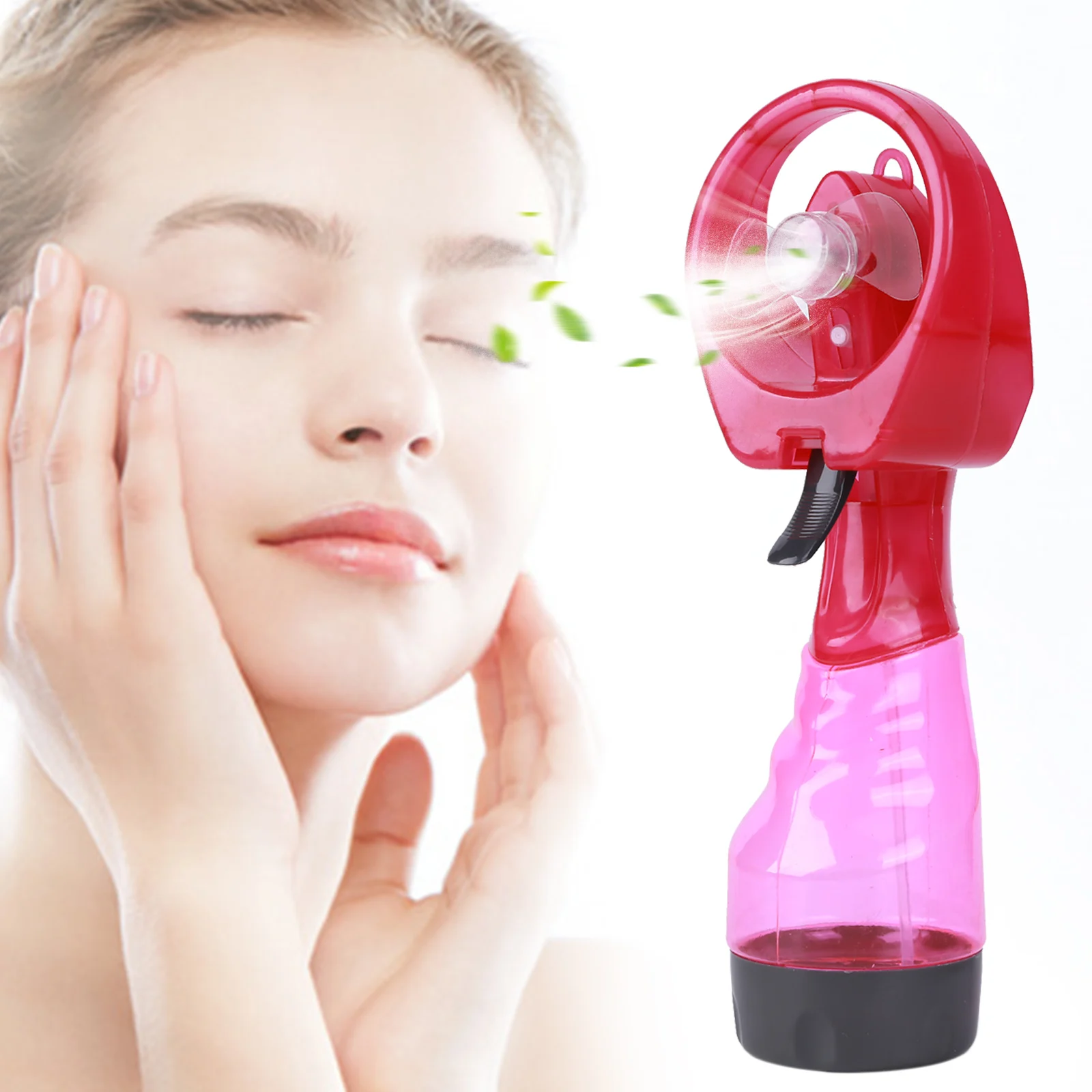 

Mist Face Sprayer Fan USB Handheld Portable Folding Comfortable Mini Air Cooler Humidifier for Travel Hiking Accessories
