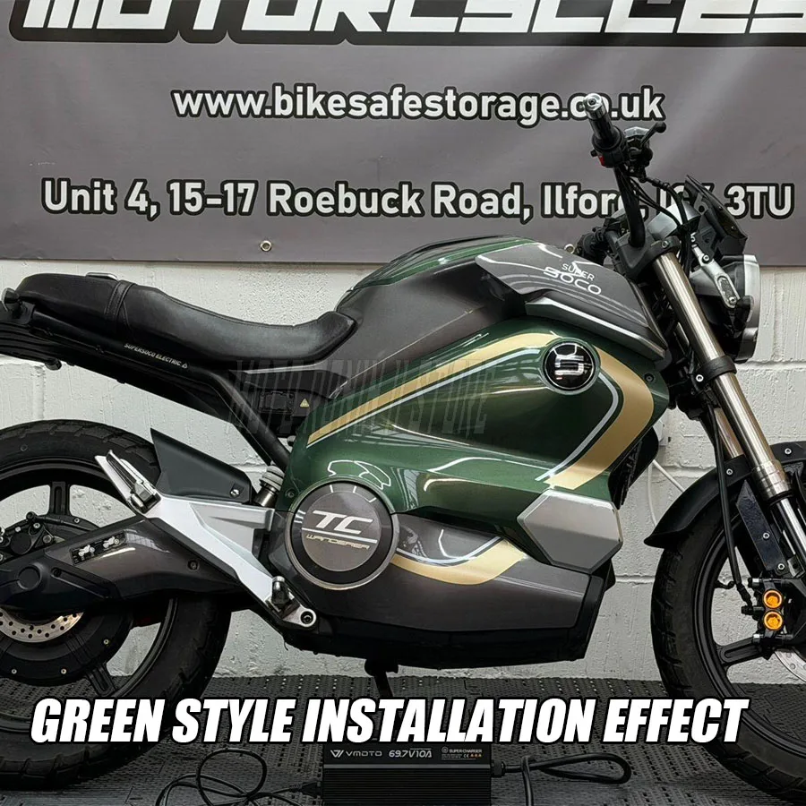 Фото Декоративная защитная накладка на боковую панель для мотоциклов VMOTO SOCO TC Wanderer PRO TCWanderer, оригинальные аксессуары №2