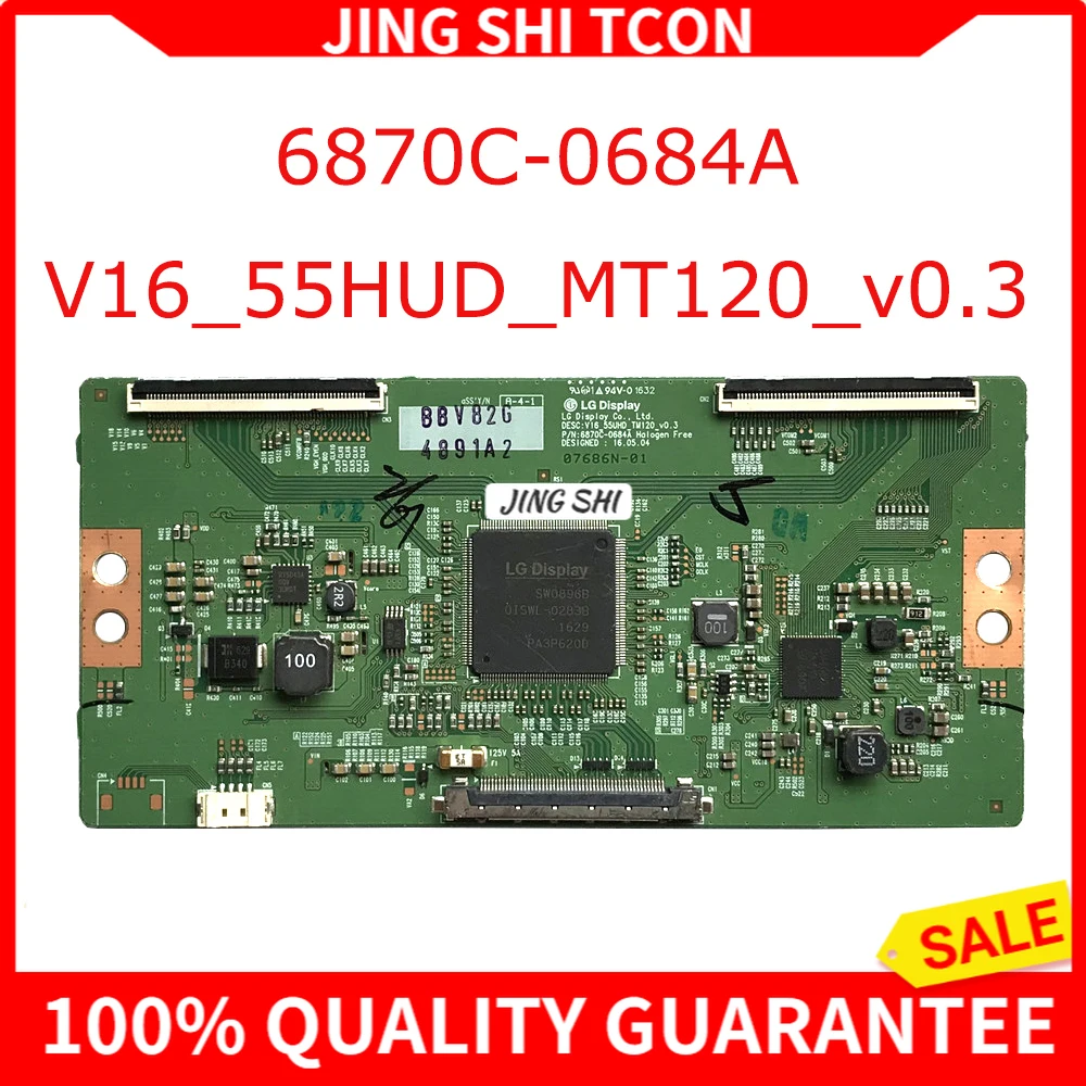 

6870C-0684A V16_55HUD_MT120_v0.3 T-con board 6870C tcom Board placa tv lg T-con board lg tv t con board V16 55HUD MT120 v0.3