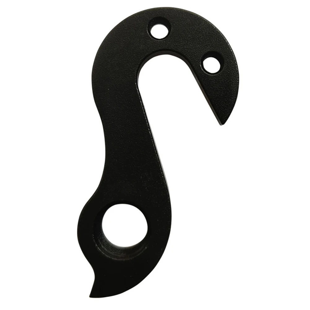 

Adjustable Black Bicycle Gear Rear Derailleur Hanger Sturdy Aluminum Build Suitable for Mountain and Road Bikes