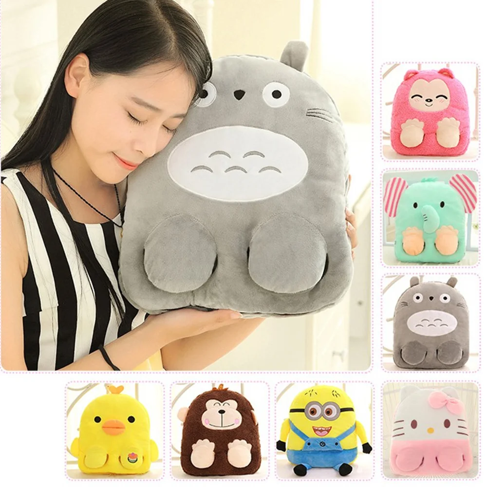 Умная зимняя электрическая грелка для ног 12 В рук подушка Симпатичные Мультяшные