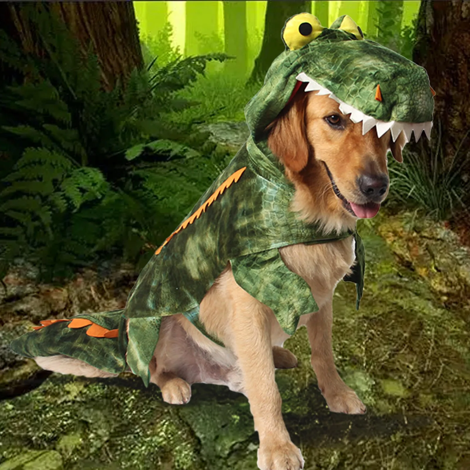 

Puppy Dogs Dog Hoodies Crocodile Costume Cosplay Clothing Cartoon Animal Halloween Party For Pet Decoration Animal Clothes