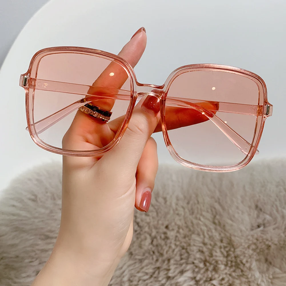 

2022 New Fashion Sunglasses Women Brand Designer Retro Rectangle Sun Glasses Female Ins Popular Colorful Vintage Square Eyewear