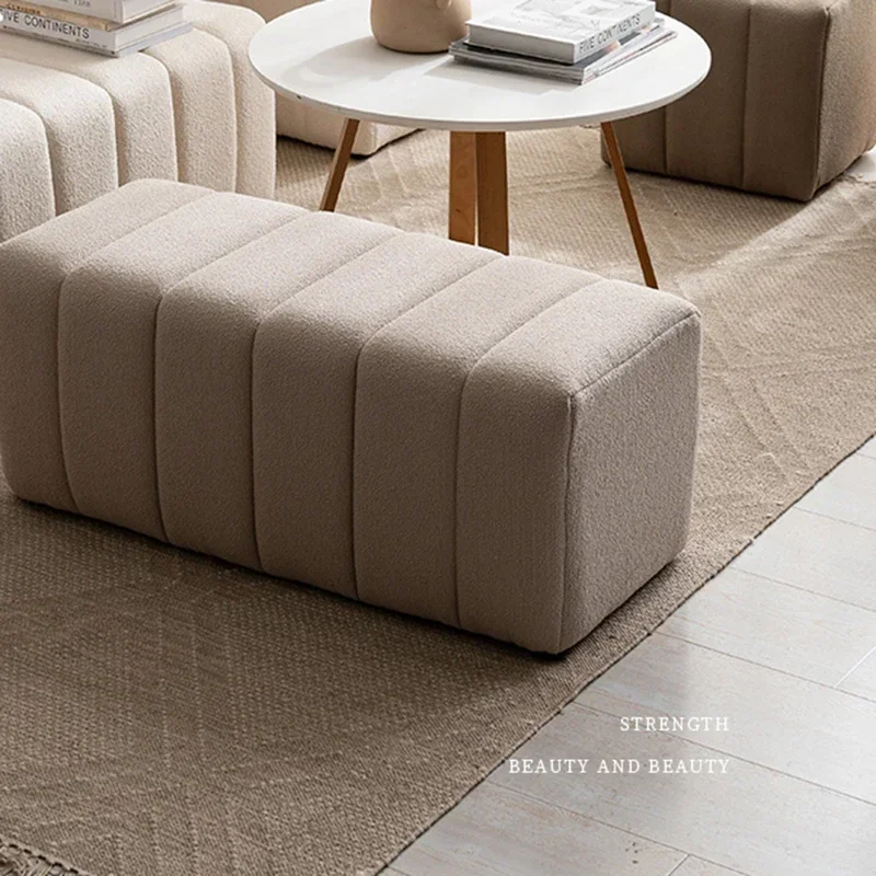 Табурет для ног спальни Скандинавская детская красота винтажный стул приема