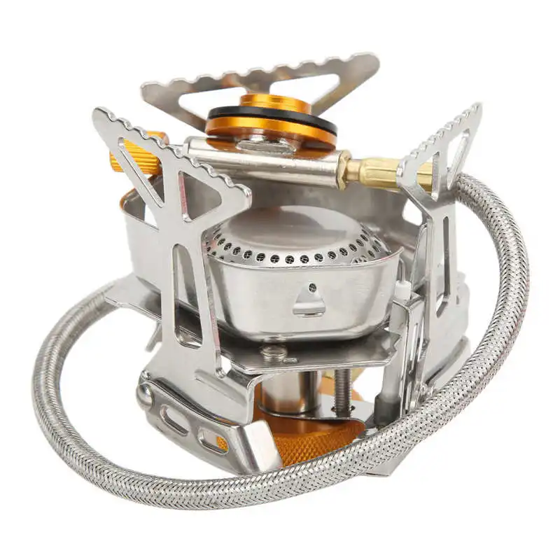 

Camping Gas Stove Electronic Ignition Portable Backpacking Stove Foldable for Barbecue for Hot Pot for Outdoor Picnic