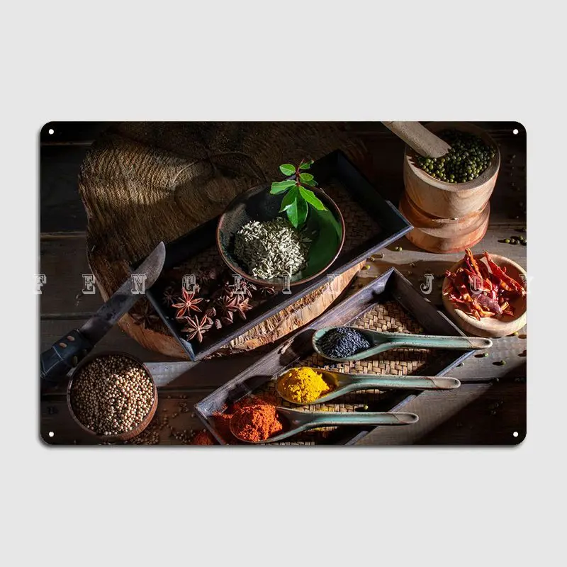 

Специи металлический знак для кинотеатра